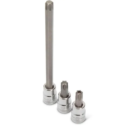 Gearwrench 84 Piece 1/4", 3/8" & 1/2" Drive Hex/Ball End Hex/Tamper Proof Torx/External Torx/Torx SAE/Metric Bit Set 80742