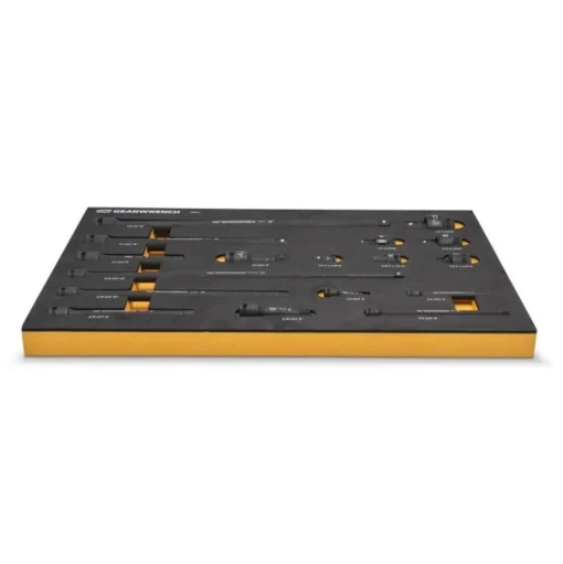 Gearwrench 17 Piece 1/4", 3/8", 1/2" Impact Drive Tool Accessories Set w/ Foam Storage Tray 86524