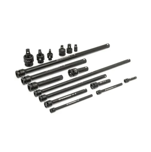 Gearwrench 17 Piece 1/4", 3/8", 1/2" Impact Drive Tool Accessories Set w/ Foam Storage Tray 86524