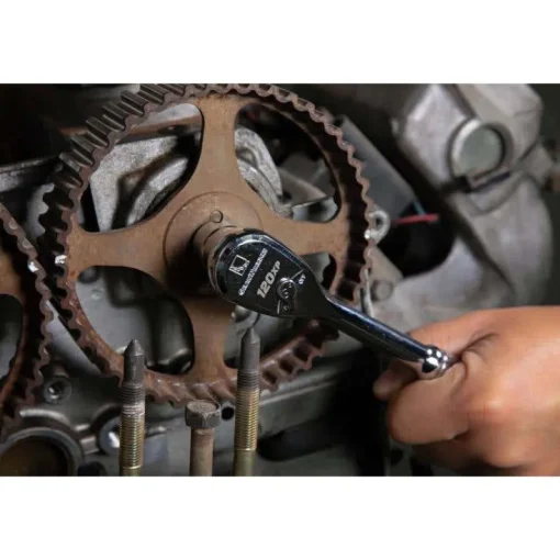 Gearwrench 56 Piece 3/8" Drive 6 Point 120XP Standard & Deep SAE/Metric Mechanics Tool Set 80550P