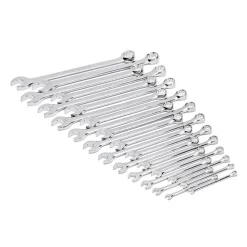 Gearwrench 24 Piece 12 Point Long Pattern Combination Metric Wrench Set w/ Foam Storage Tray GWMSCWL12MM