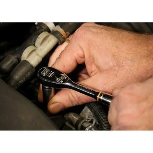 Gearwrench 1/4" 90-Tooth Teardrop Ratchet 5" 81011T