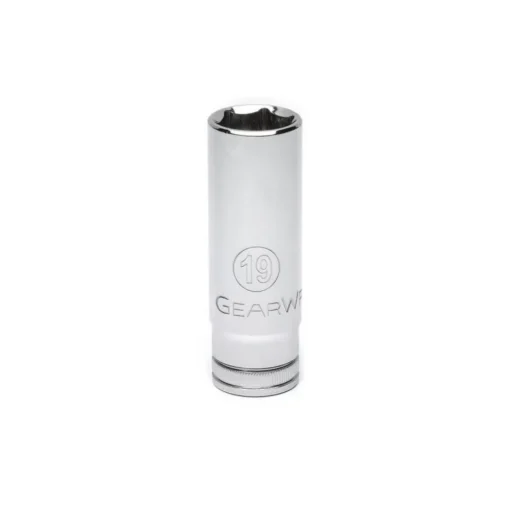 Gearwrench Tools 1/2" Drive 6 Point Deep Metric Socket 19mm 80646D