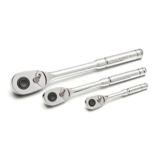 Gearwrench Tools 185 Piece 1/4”, 3/8”, & 1/2" Drive 72-Tooth SAE/MM Mechanics Hand Tool Set GW72MCBMTS