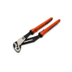 Gearwrench Tools 10" Z2 K9™ Straight Jaw Tongue and Groove Plier with Dual Material Rawhide Handle RTZ210CGR
