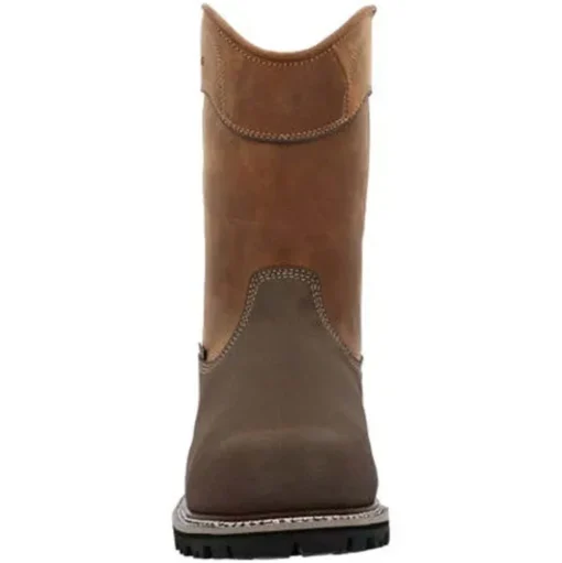 Georgia Boots Men's Brute Met Guard Composite Toe Waterproof Work Boot - Brown