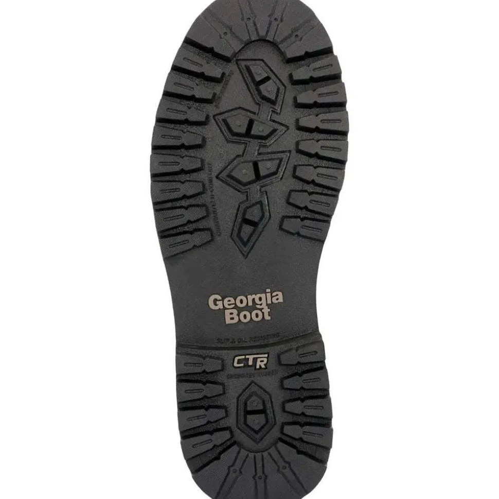 Georgia Boots Men's Core 37 Steel Toe Waterproof Work Boot - Brown