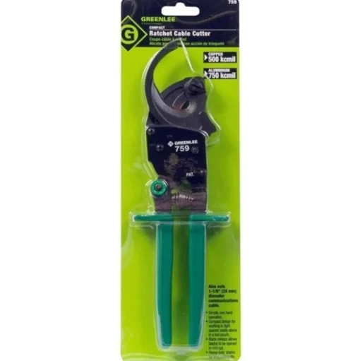 Greenlee 11-3/4" One Hand Ratchet Cable Cutters 760