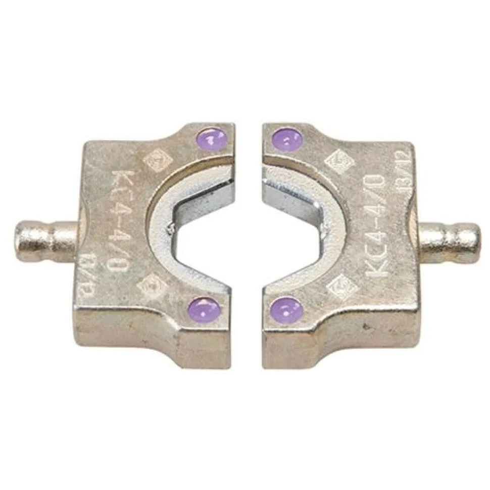 Greenlee Color Coded 4/0AWG Copper Dies KC4-4/0