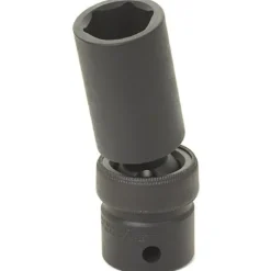 Grey Pneumatic 3/8" Drive x 15/16" Standard Universal Impact Socket 1030U