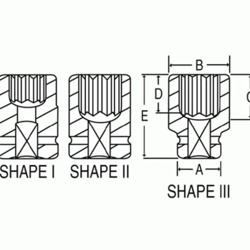Grey Pneumatic 3/4" Drive x 1-7/16" 12-Point Standard Length Impact Socket (SAE) 3146R