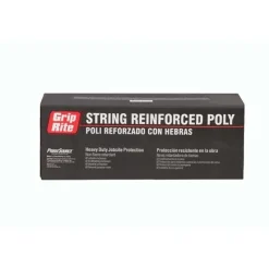 Grip Rite 40' x 100' Reinforced Poly Sheeting 640100CSRF