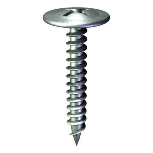 Grip Rite #8 x 1/2"Zinc Plated Phillips Modified Truss Head 5lbs Tub NMTD8125