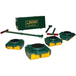 Hilman Rollers 24 Ton Bull Dolly Kit Swivel Pad Smooth Polyurethane KBSS-24P