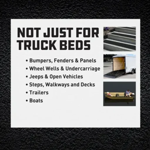 J-B Weld Herculiner "Original" Truck Bed Liner 1-Gallon Roll-On Kit HCL1B8