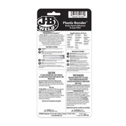 J-B Weld PlasticBonder Syringe Cold Weld Epoxy (Repair Carbon Fiber, Thermsets, Plastics) 50139