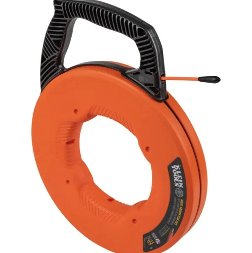 Klein 100' Multi-Groove Fiberglass Fish Tape with Nylon Tip 56383