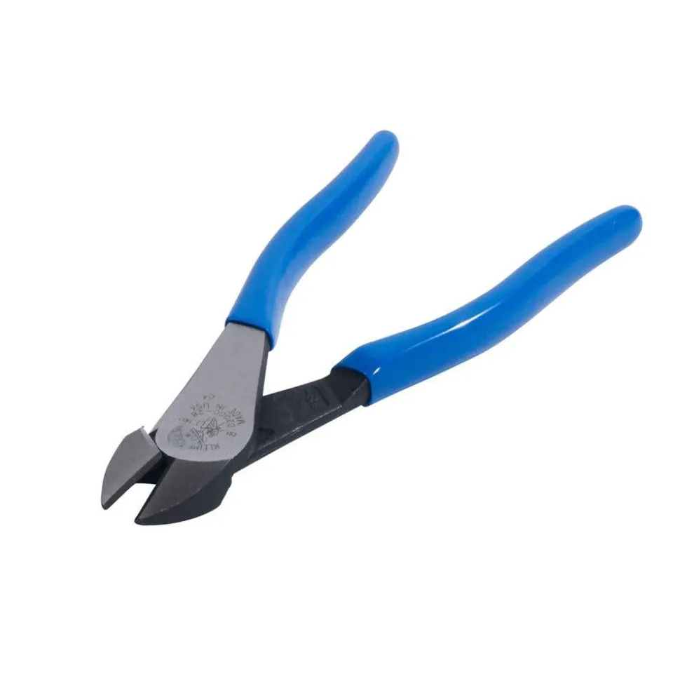 Klein Diagonal Cutting Pliers, Heavy-Duty, High-Leverage, 8" D2000-28