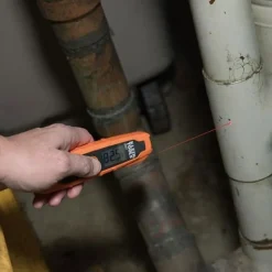 Klein Dual IR (infrared) Thermometer and Air Vent/Duct Probe IR07