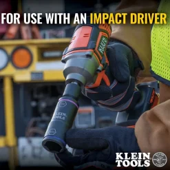 Klein Flip Impact Socket Set, 7-Piece 66070