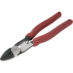 Klein Forged Steel Wire Crimper, Cutter, Stripper 2005N