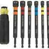 Klein Hollow Magnetic Color-Coded Ratcheting Power Nut Drivers, 7-Piece 32950