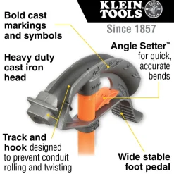 Klein Iron Conduit Bender Full Assembly, 1