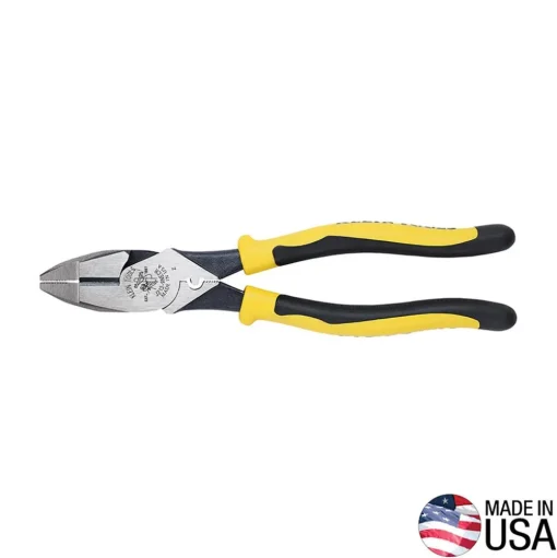 Klein Journeyman Pliers Connector Crimp Side Cut 9" J2139NECR