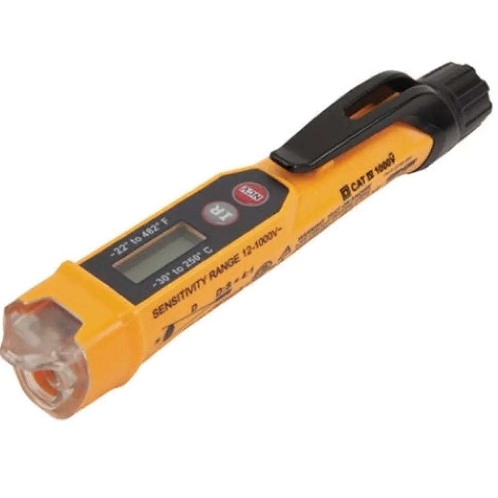 Klein Non-Contact Voltage Tester w/Infrared Thermometer NCVT-4IR