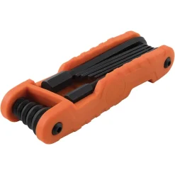 Klein Pro Folding Hex Key Set, 11-Key, SAE Sizes 70550