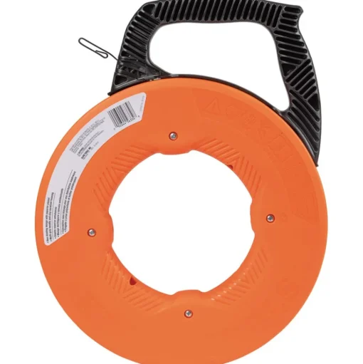 Klein Steel Fish Tape, 1/8" x 240' 56334