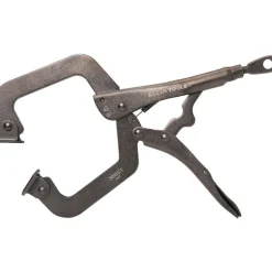 Klein Tools C-Clamp Locking Pliers With Swivel Jaws, 9