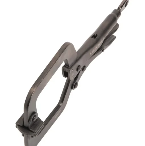 Klein Tools C-Clamp Locking Pliers With Swivel Jaws, 9" 38621