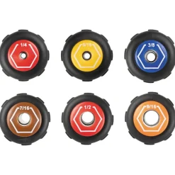 Klein Tools Color-Coded Hollow-Shaft Heavy-Duty Nut Driver, 1/2