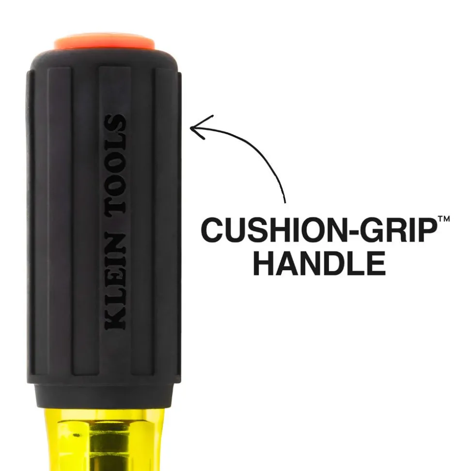 Klein Tools Color-Coded Magnetic Hollow-Shaft Heavy-Duty Nut Driver Set, 6-Piece 65456MAG