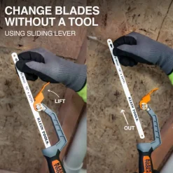 Klein Tools Compact Medium-Cut Hacksaw 31432