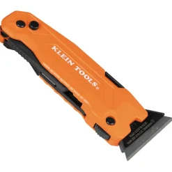 Klein Tools FLICKBLADE™ 2-in-1 Utility Knife / Scraper with Blade Storage 44306