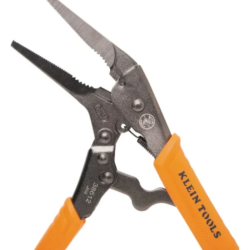 Klein Tools Long Nose Locking Pliers Set, 6- and 9", 2-Piece 38661