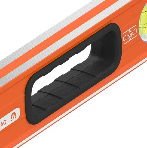 Klein Tools Magnetic Box Beam Level, 3 Vial, 24" 93524MAG