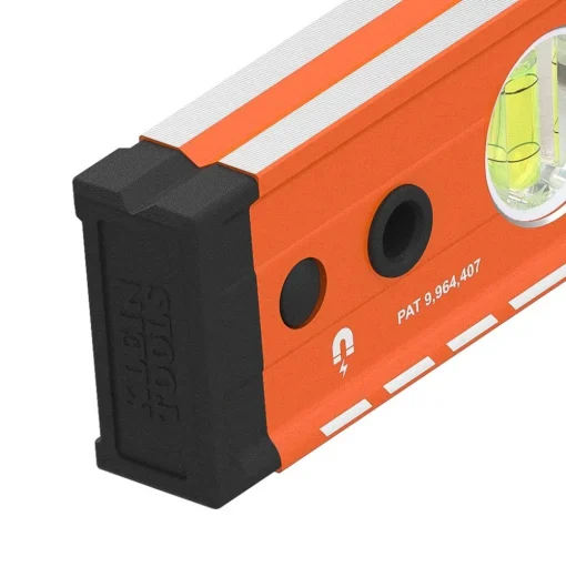 Klein Tools Magnetic Box Beam Level, 3 Vial, 24" 93524MAG