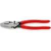 Knipex 9-1/2" Lineman's Pliers American Style w/ Plastic Handle 09 11 240