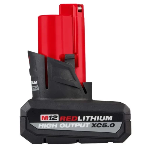 M12 FUEL 3/8" Extended Reach High Speed Ratchet Kit w/ M12 REDLITHIUM HIGH OUTPUT XC5.0 Battery Bundle