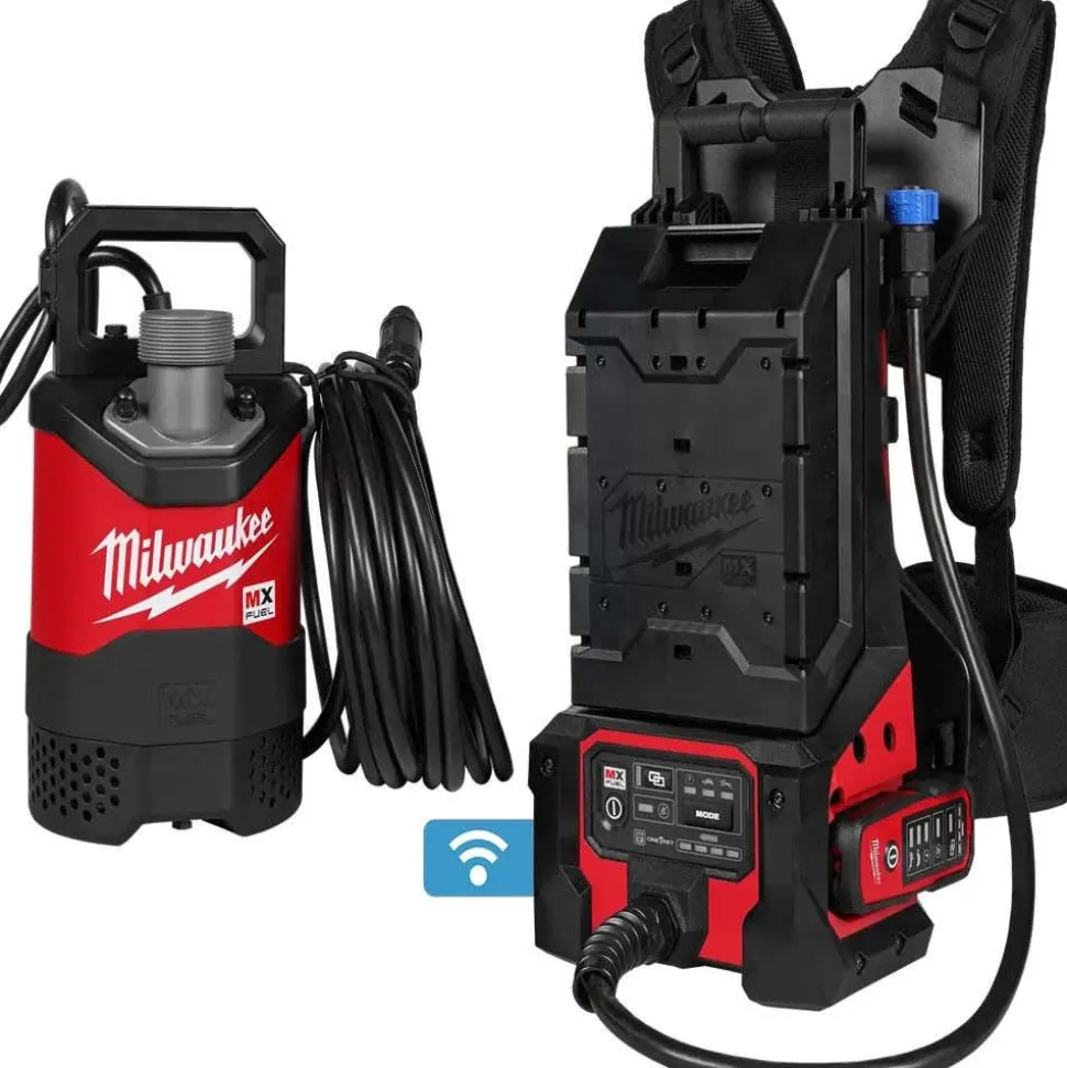M18 FUEL Brushless Cordless 9" Cut-Off Saw w/ MX FUEL 1HP 2" Submersible Pump Kit Bundle