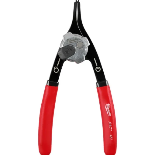 Milwaukee .047" Convertible Snap Ring Pliers - 45 degree 48-22-6534