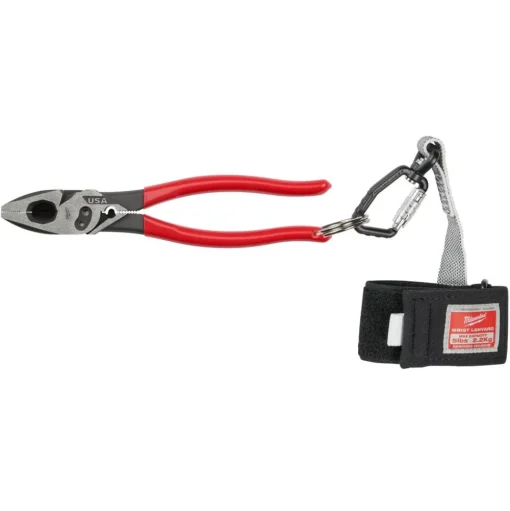 Milwaukee 9" Lineman's Dipped Grip Pliers w/ Crimper & Bolt Cutter (USA) MT500C