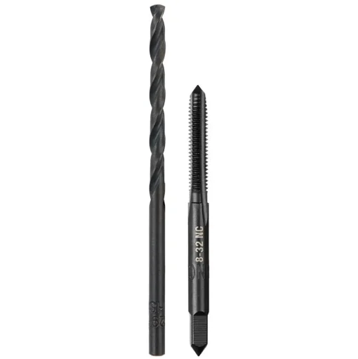 Milwaukee 8-32 NC Straight Flute Plug Tap & #29 Drill Bit 49-57-5521