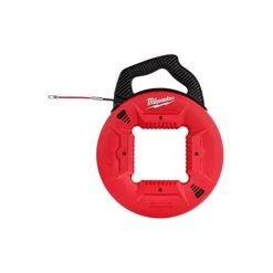 Milwaukee 100' Poly Fish Tape (Flexible Metal Leader) 48-22-4195