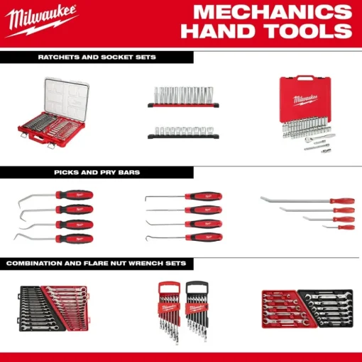 Milwaukee 1/2" X 9/16" Double End Flare Nut Wrench 45-96-8302