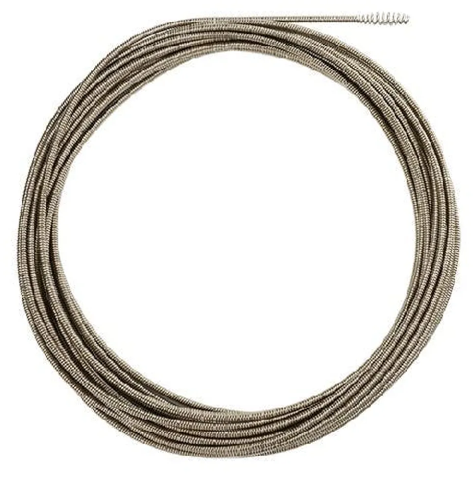 Milwaukee 5/16" x 75' Inner Core Bulb Head Drain Cleaning Cable RUSTGUARD 48-53-2772