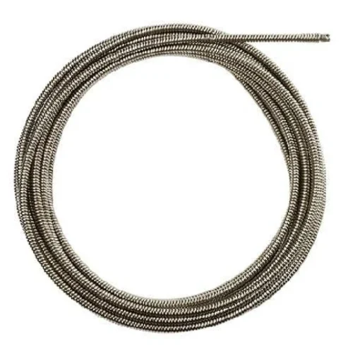 Milwaukee 5/8" x 50' Open Wind Coupling Drain Cleaning Cable RUSTGUARD 48-53-2775